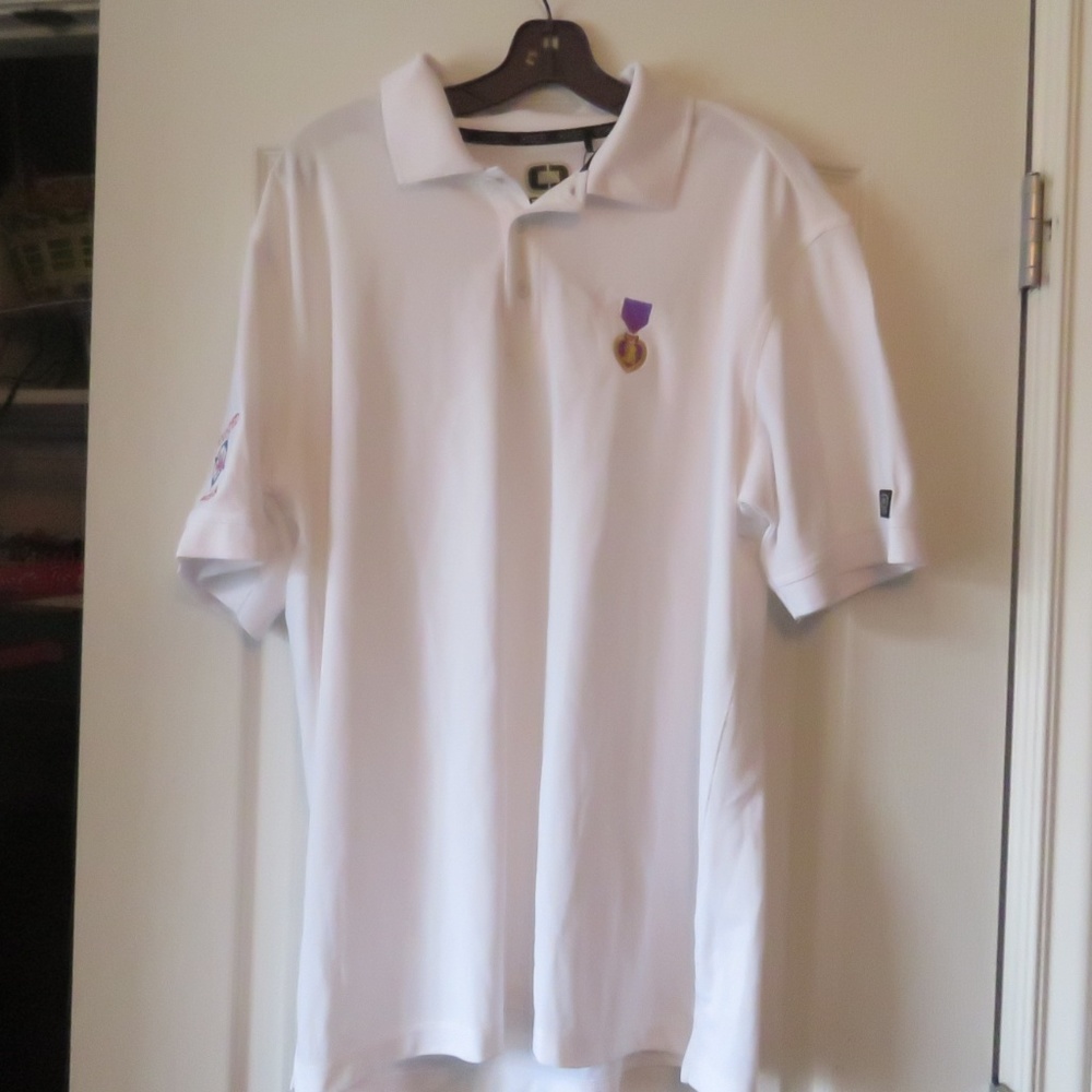 Purple Heart Wounded Wear Polo